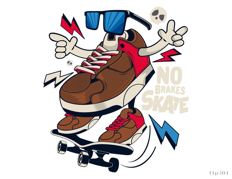 No Brakes Skate