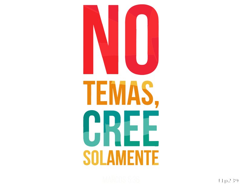 No Temas, Cree