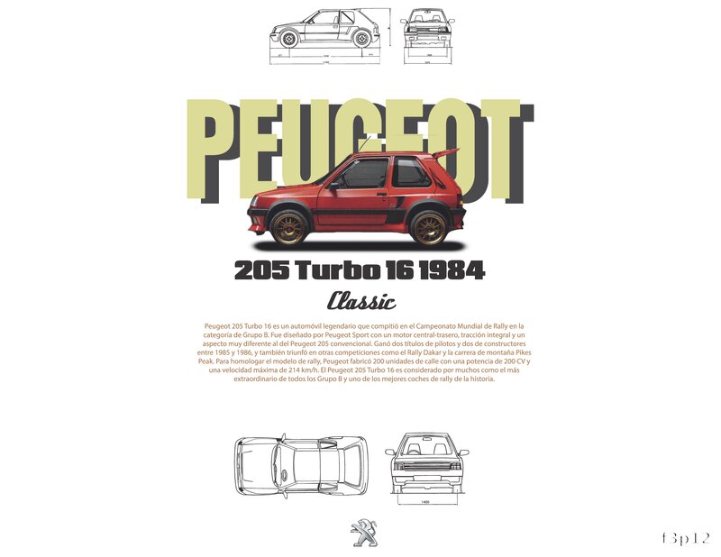 Peugeot 205 Turbo 16 1984