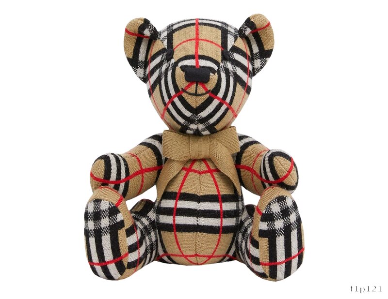 Plaid Teddy Bear