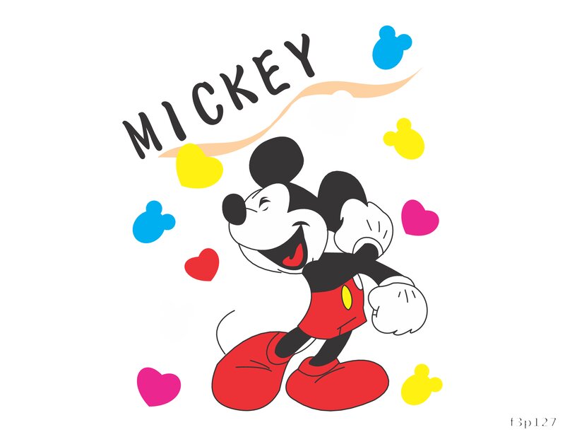 Playful Mickey Design