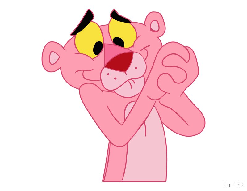 Playful Pink Panther