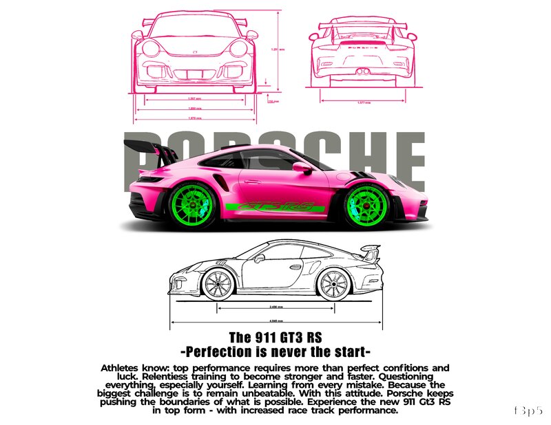 Porsche GT3 RS Design