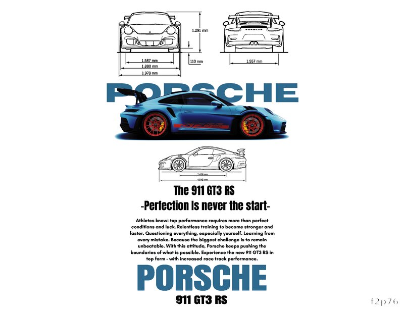 Porsche GT3 RS Design