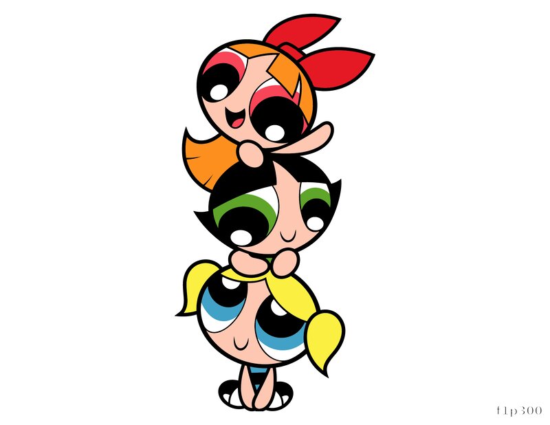 Powerpuff Girls Stacked