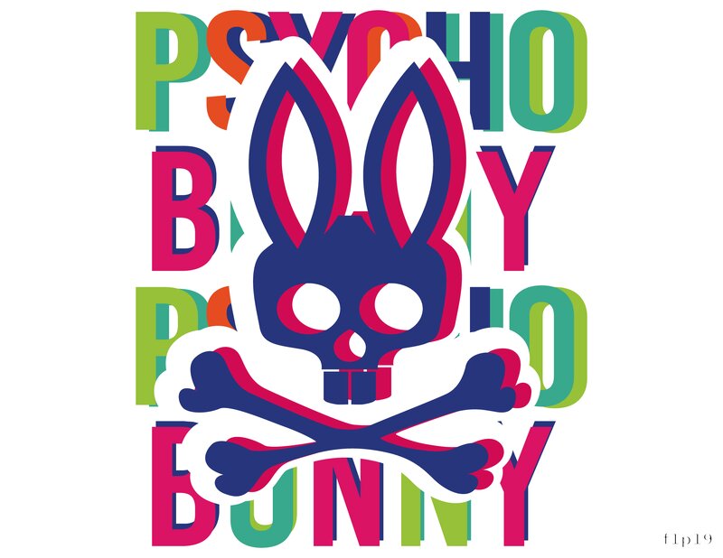 Psycho Bunny Print