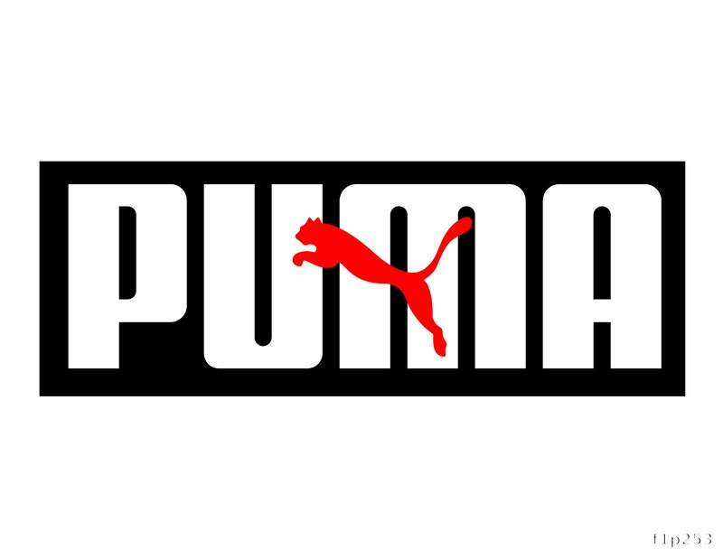 Puma Logo Print