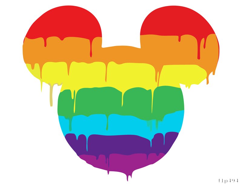 Rainbow Mickey