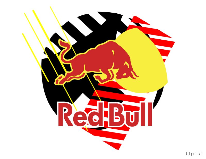 Red Bull Logo Design