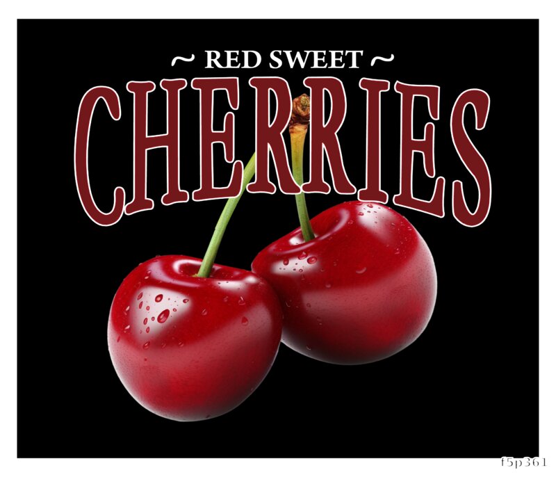 Red Sweet Cherries