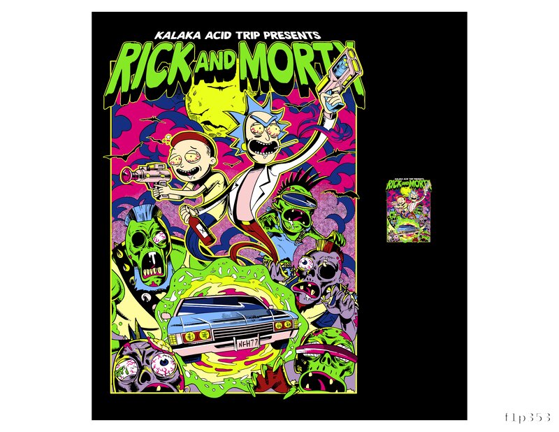 Rick and Morty Acid Trip