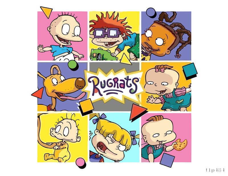 Rugrats Character Montage