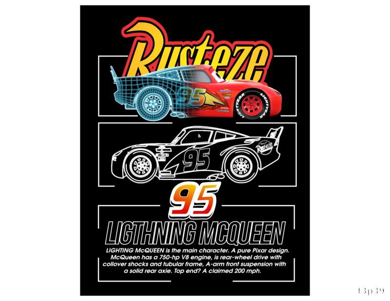 Rusteeze Lightning McQueen