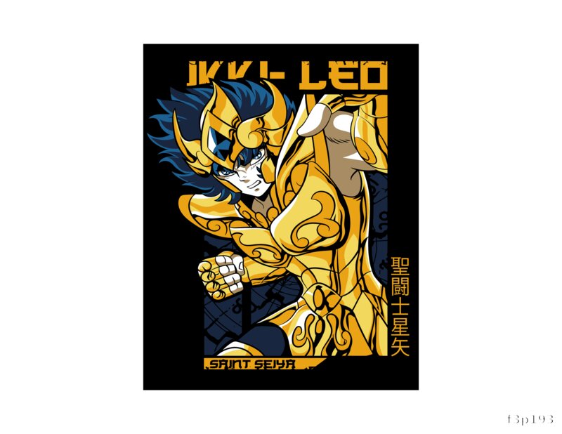 Saint Seiya Leo Design