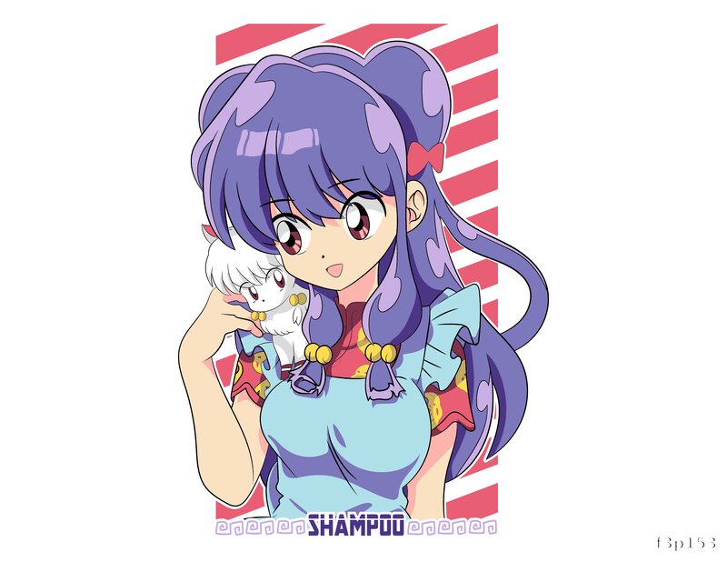 Shampoo Character Print