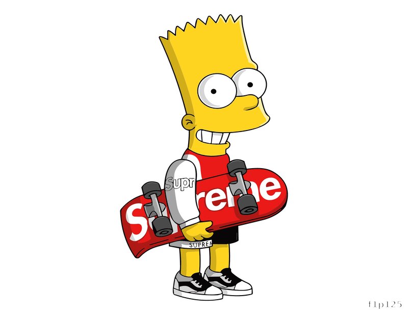 Skateboard Bart