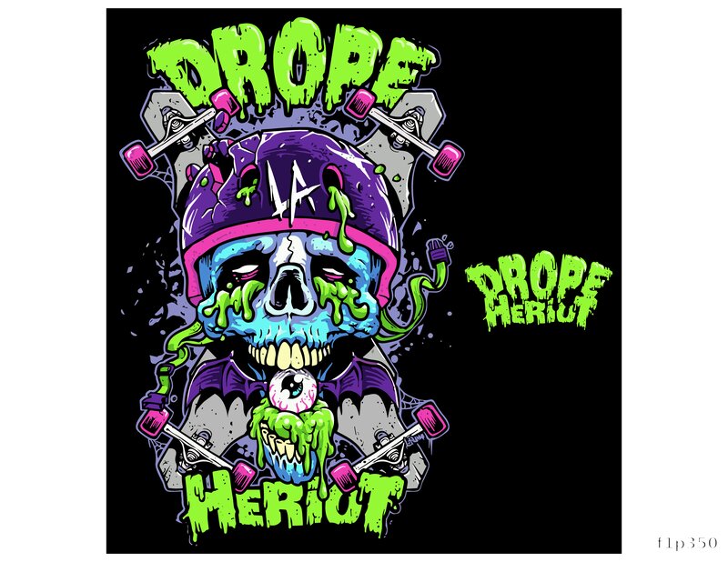 Skull Skate Design