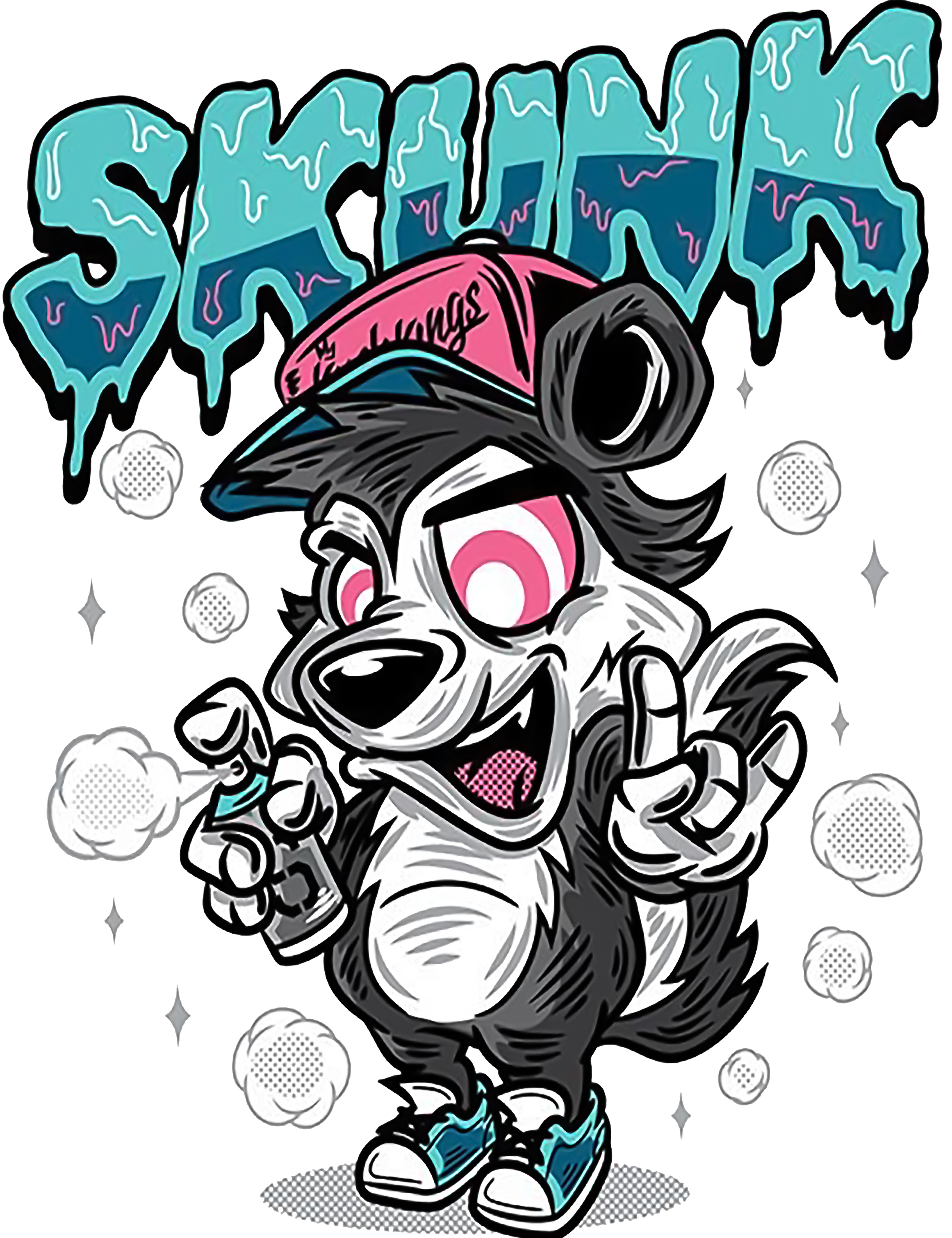 Skunk Character Design