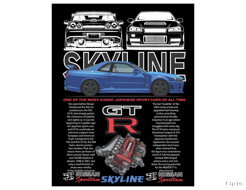Skyline GT-R Design