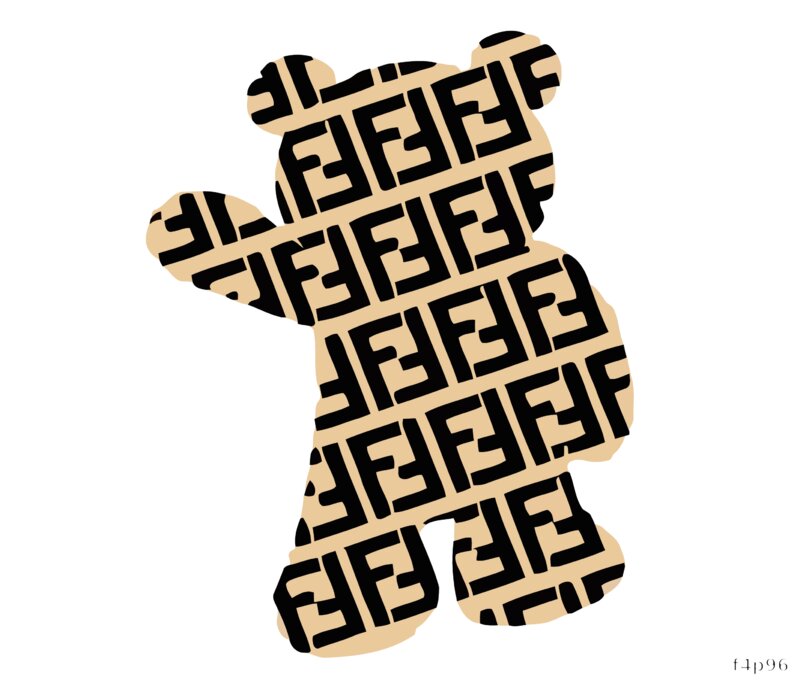 Stylish Bear Print