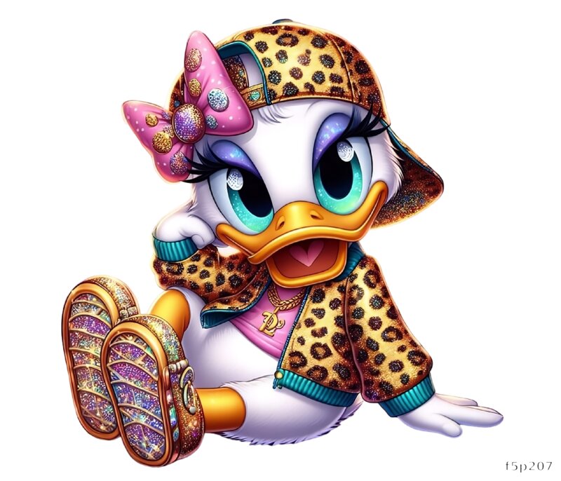 Stylish Daisy Duck