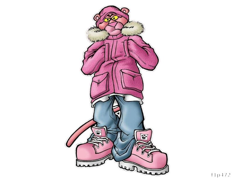 Stylish Pink Panther