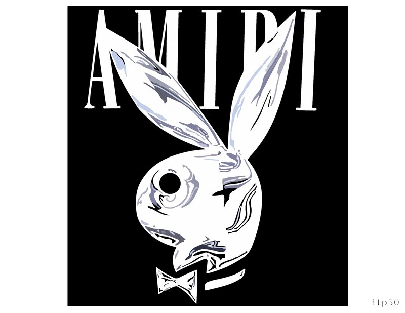Stylized Bunny Graphic