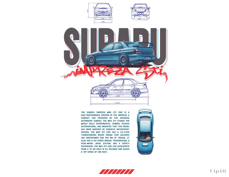 Subaru Impreza Art