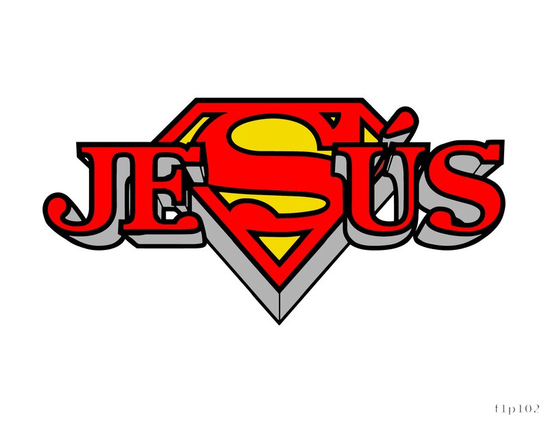 Super Jesus Design