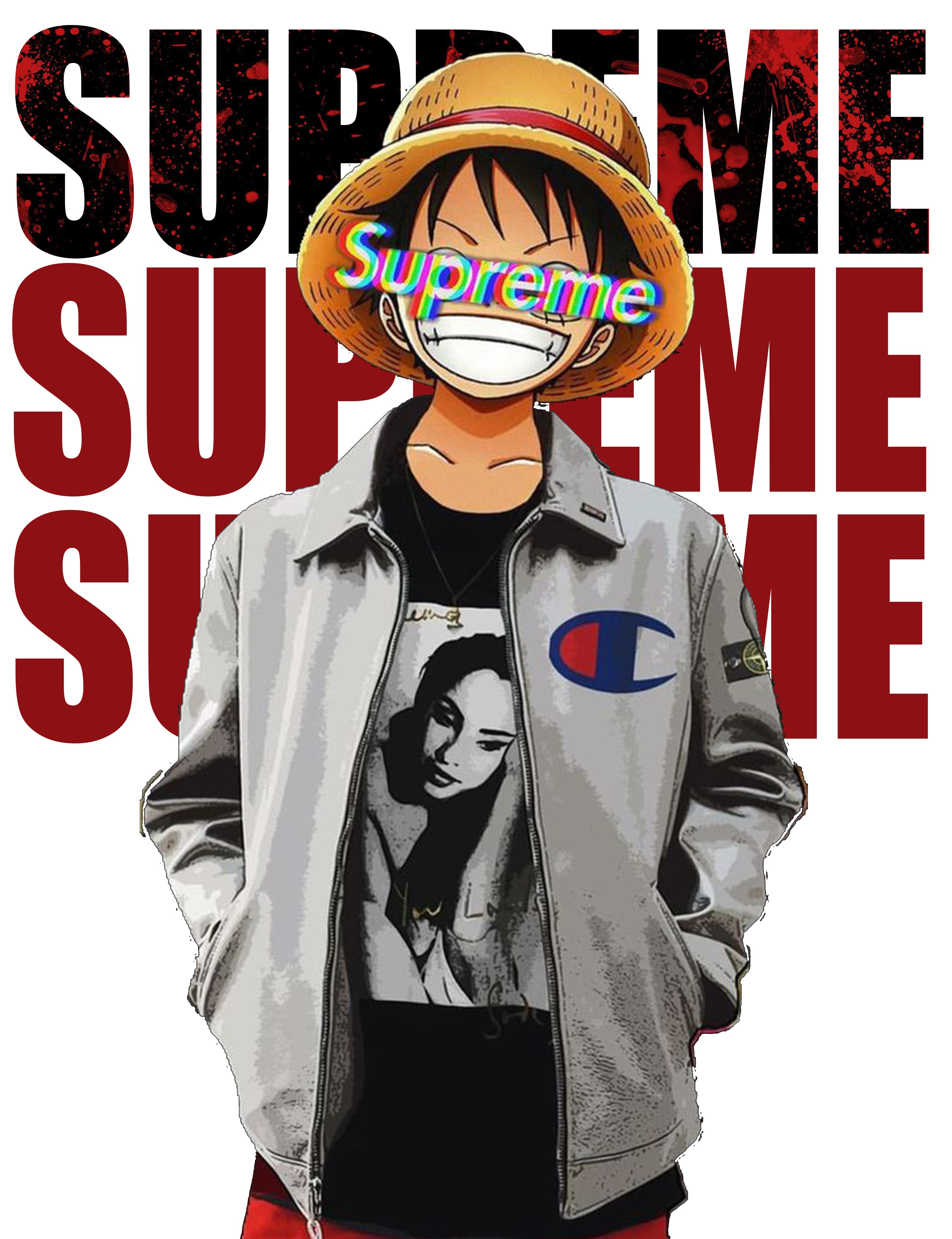 Supreme Luffy Design