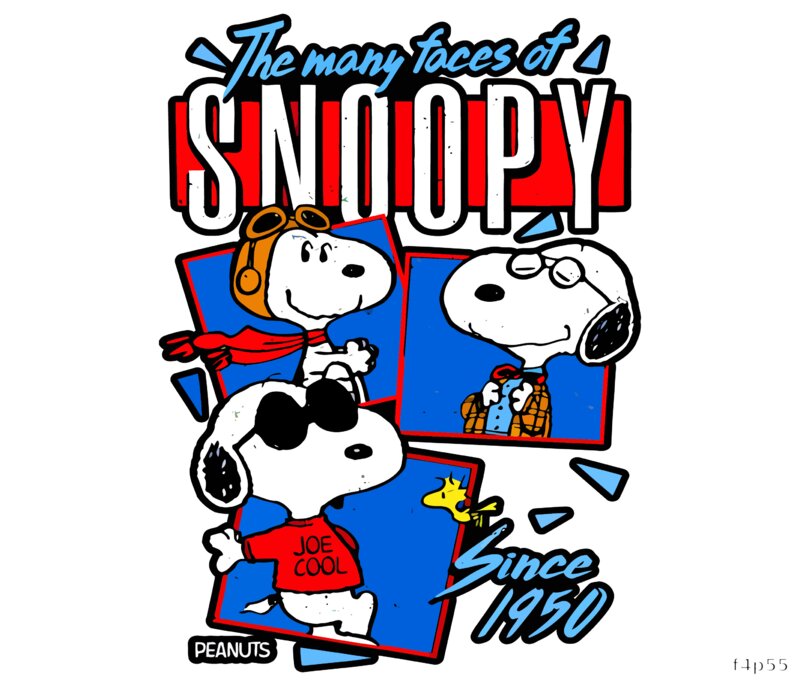 The Many Faces of Snoopy