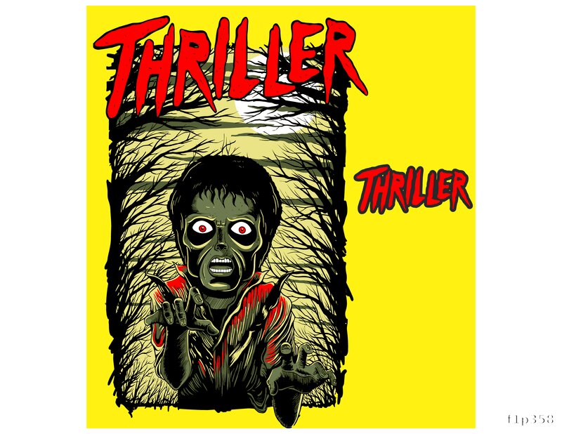 Thriller Zombie Artwork