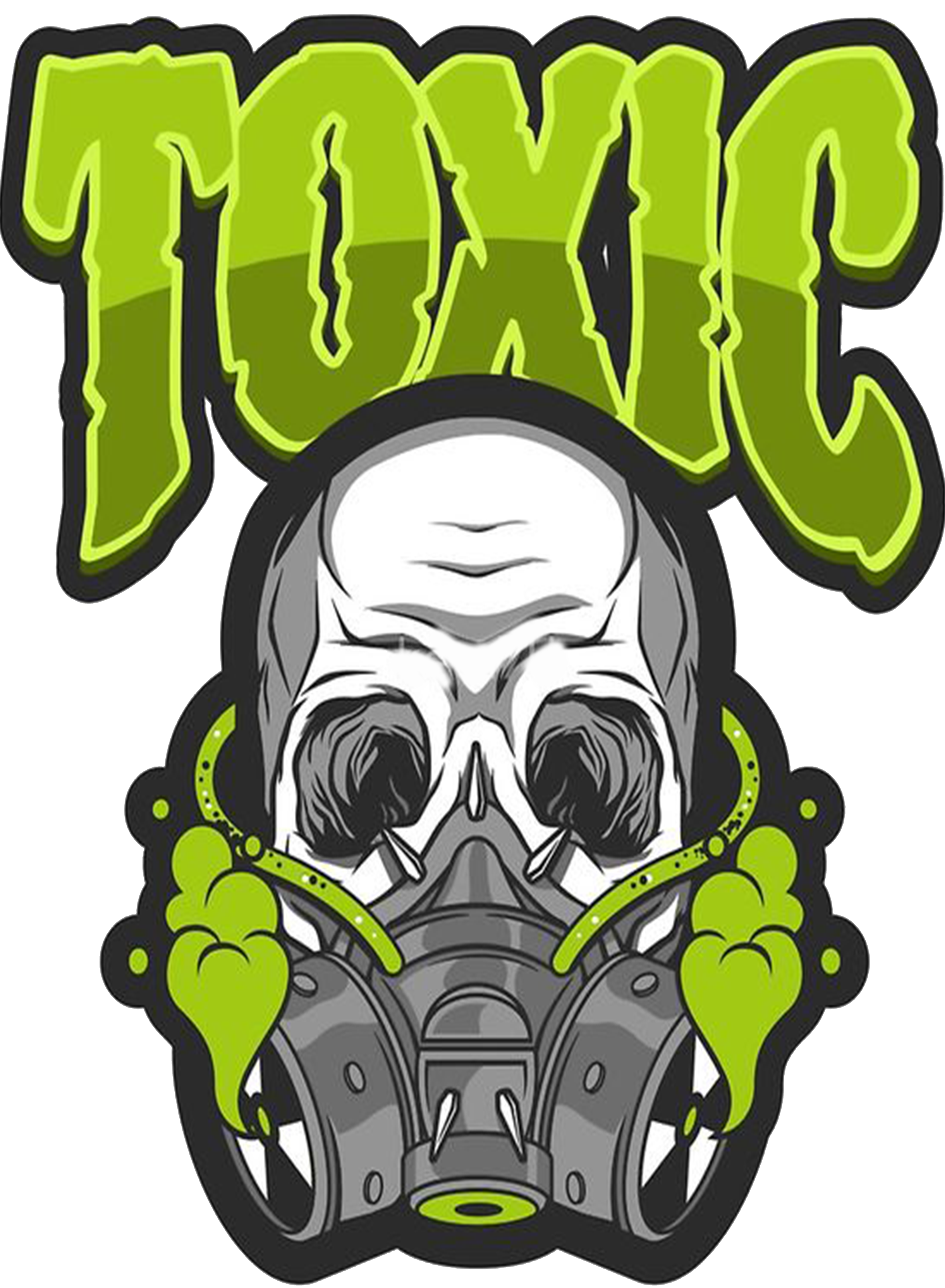 Toxic Skull Design