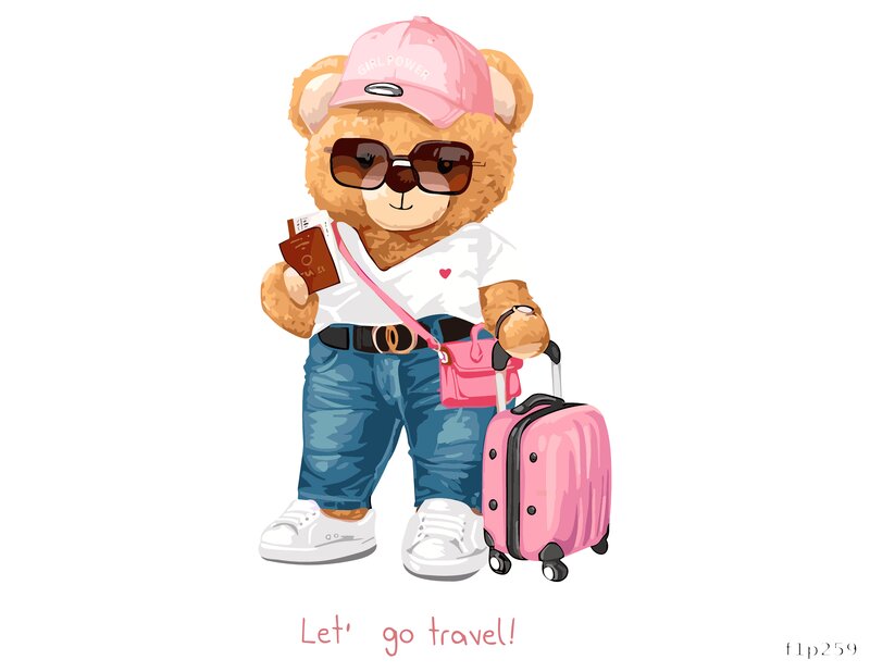 Traveling Teddy Bear