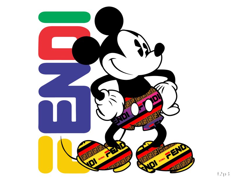 Trendy Mickey Mouse