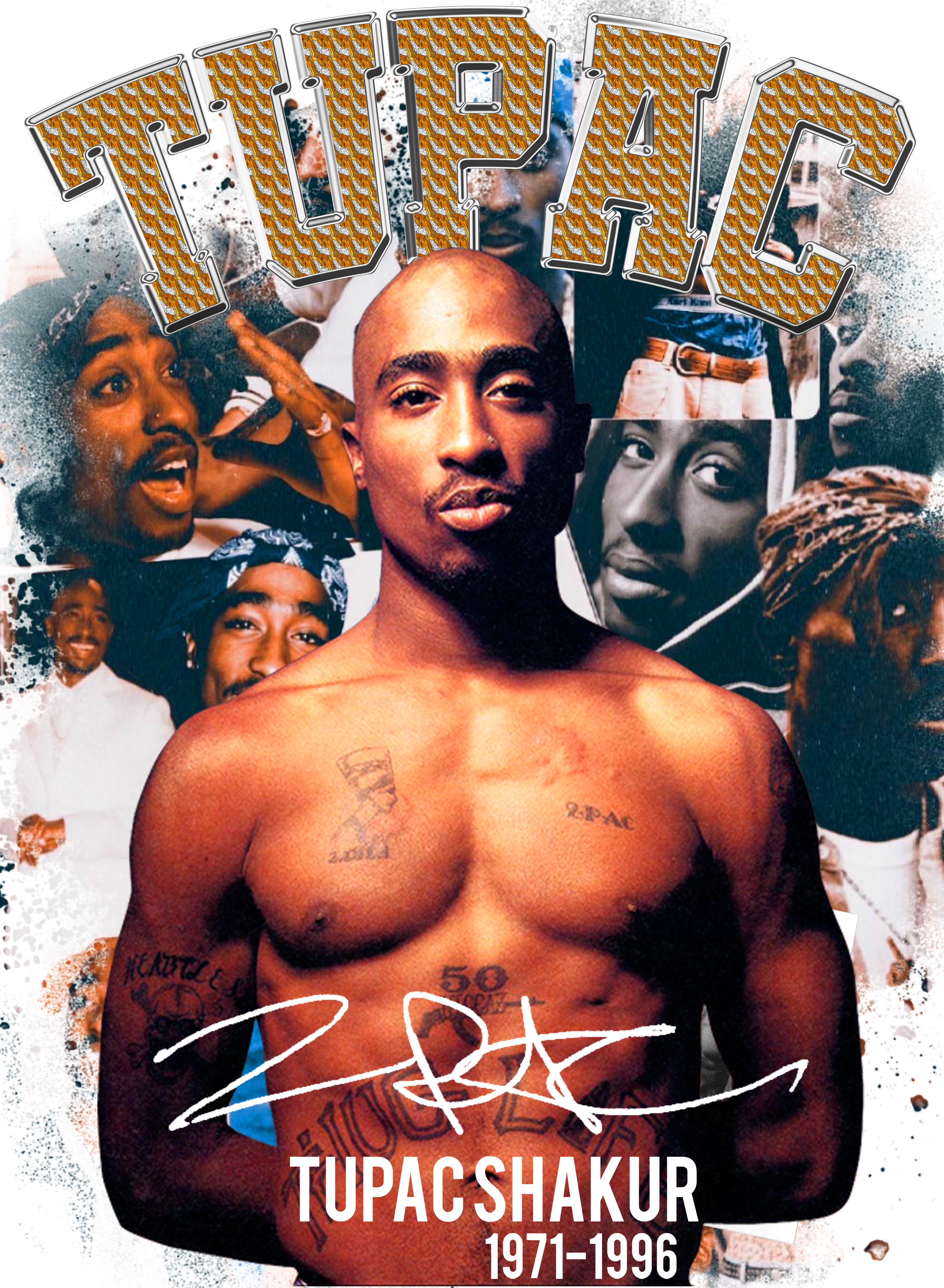 Tupac Tribute Design