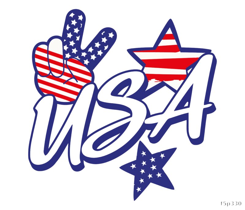 USA Peace Sign