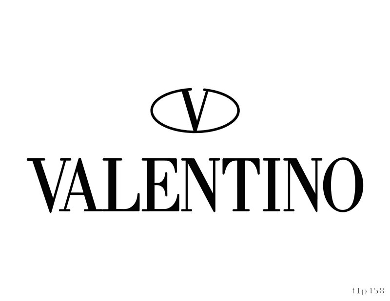 Valentino Logo Print