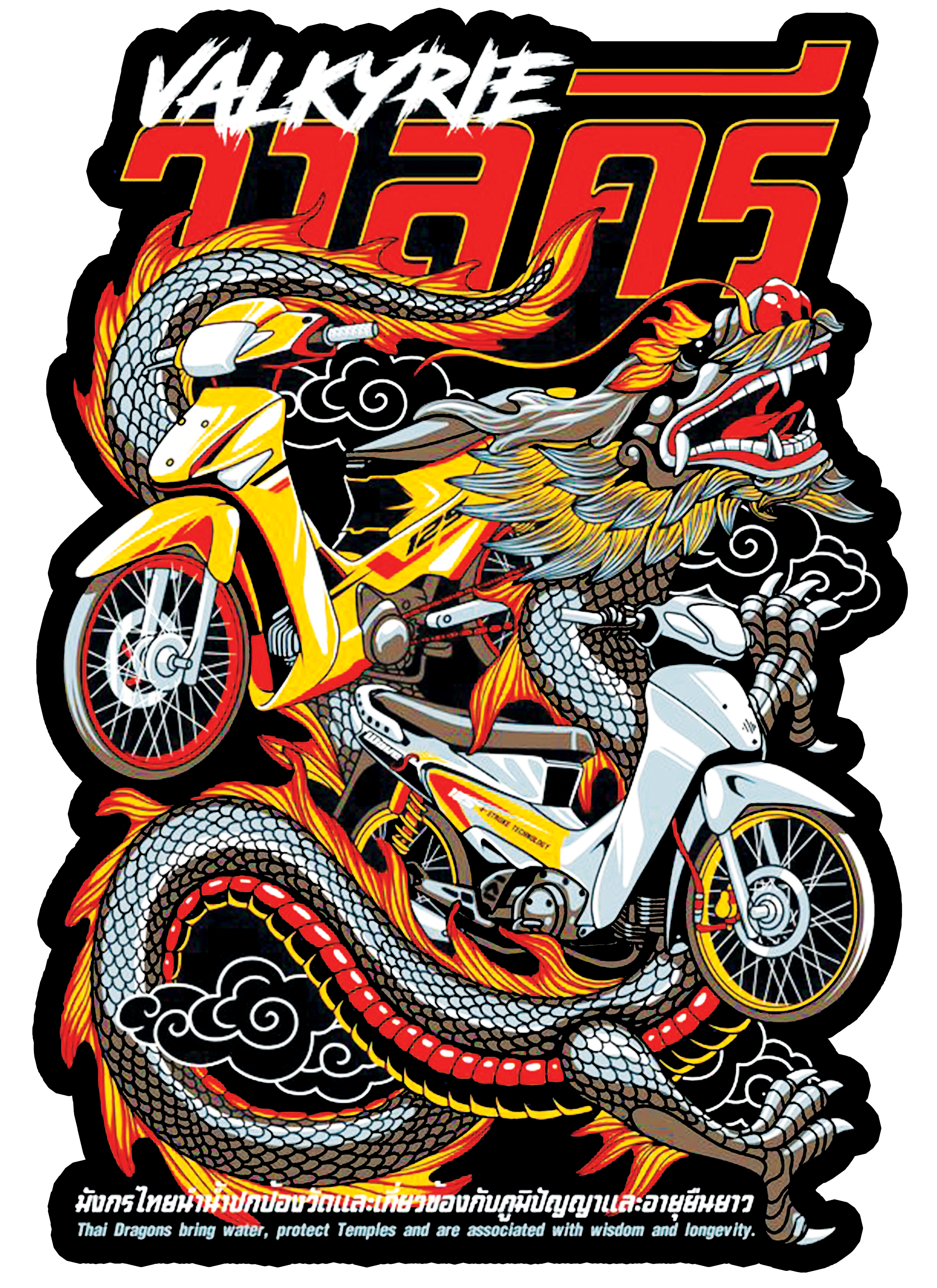 Valkyrie Dragon Design