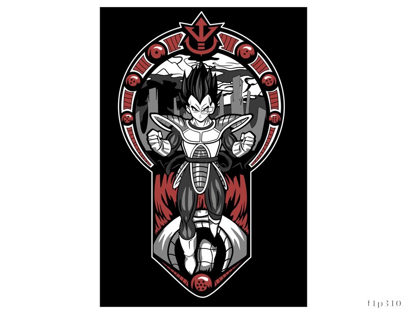 Vegeta in Action