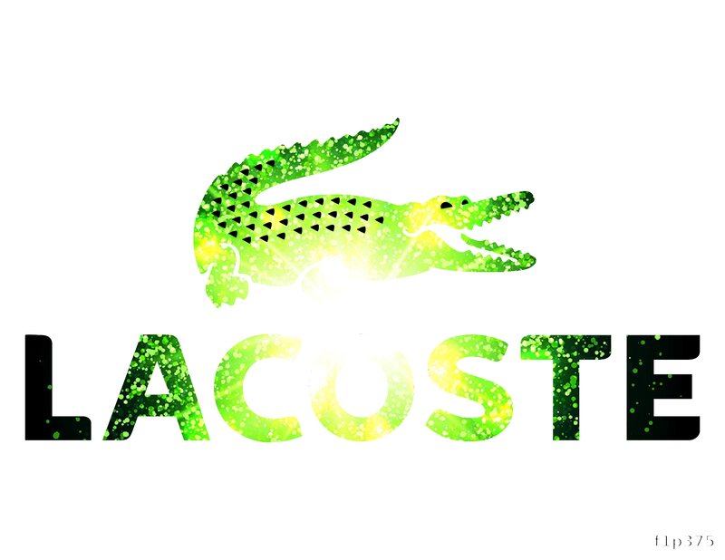 Vibrant Lacoste Crocodile Design