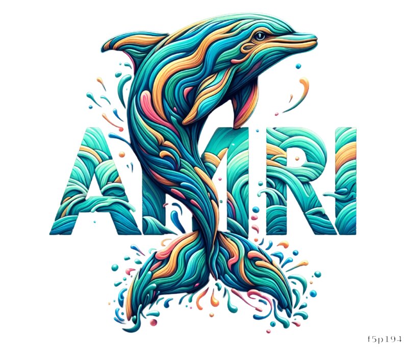 Whimsical Dolphin