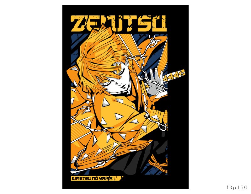 Zenitsu DTF Print