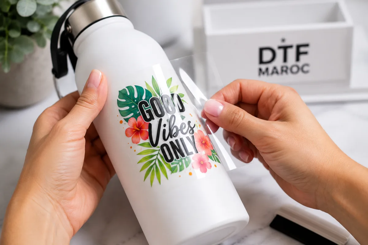 Comment appliquer un autocollant UV DTF